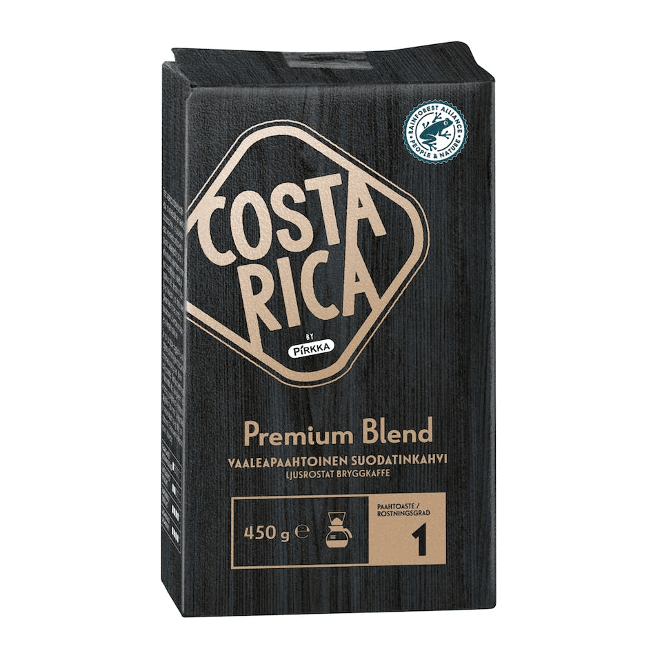 Pirkka Costa Rica Premium Blend kahvi 450 g sj