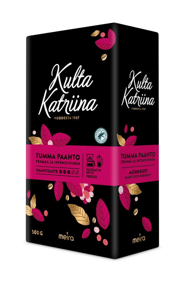 Kulta Katriina Tumma paahto kahvi 500g sj